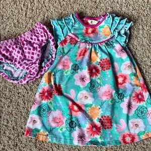 Mayilda Jane dress w/diaper cover 18-24mo